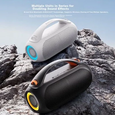 Philips Portable Bluetooth Speaker - Black